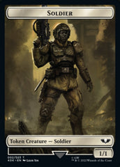 Soldier (002) // Zephyrim Double-sided Token [Universes Beyond: Warhammer 40,000 Tokens] | Tabernacle Games