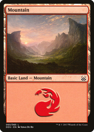 Mountain (60) [Duel Decks: Mind vs. Might] | Tabernacle Games