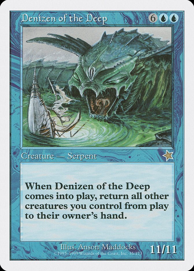 Denizen of the Deep [Starter 1999] | Tabernacle Games