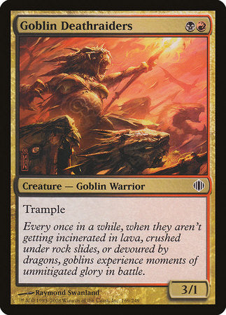 Goblin Deathraiders [Shards of Alara] | Tabernacle Games
