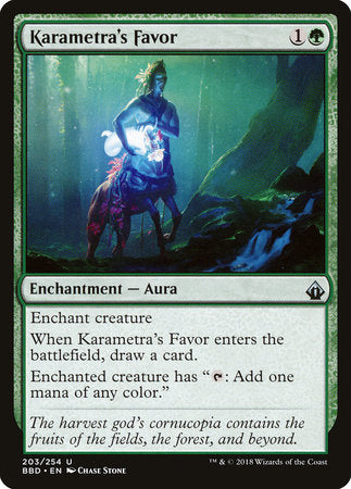 Karametra's Favor [Battlebond] | Tabernacle Games