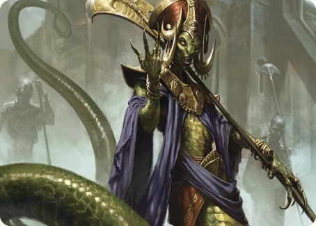 Sidisi, Brood Tyrant Art Card [Commander Masters Art Series] | Tabernacle Games