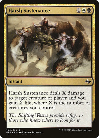 Harsh Sustenance [Fate Reforged] | Tabernacle Games