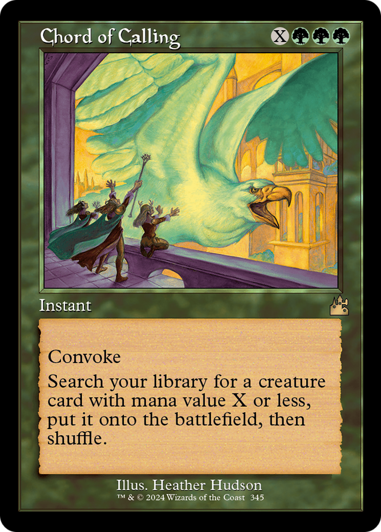 Chord of Calling (Retro Frame) [Ravnica Remastered] | Tabernacle Games