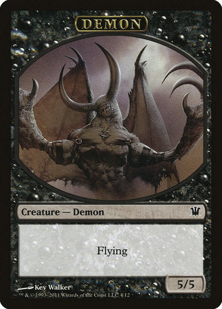 Demon Token [Innistrad Tokens] | Tabernacle Games