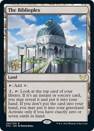 The Biblioplex [Strixhaven: School of Mages Prerelease Promos] | Tabernacle Games
