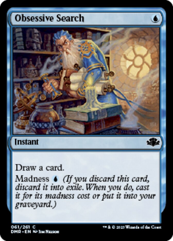 Obsessive Search [Dominaria Remastered] | Tabernacle Games