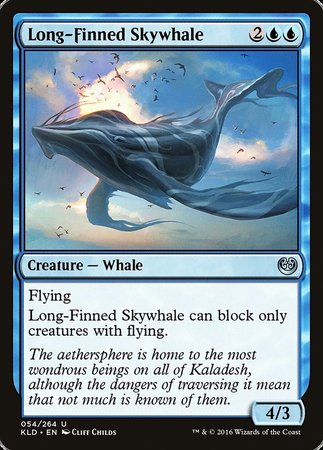 Long-Finned Skywhale [Kaladesh] | Tabernacle Games