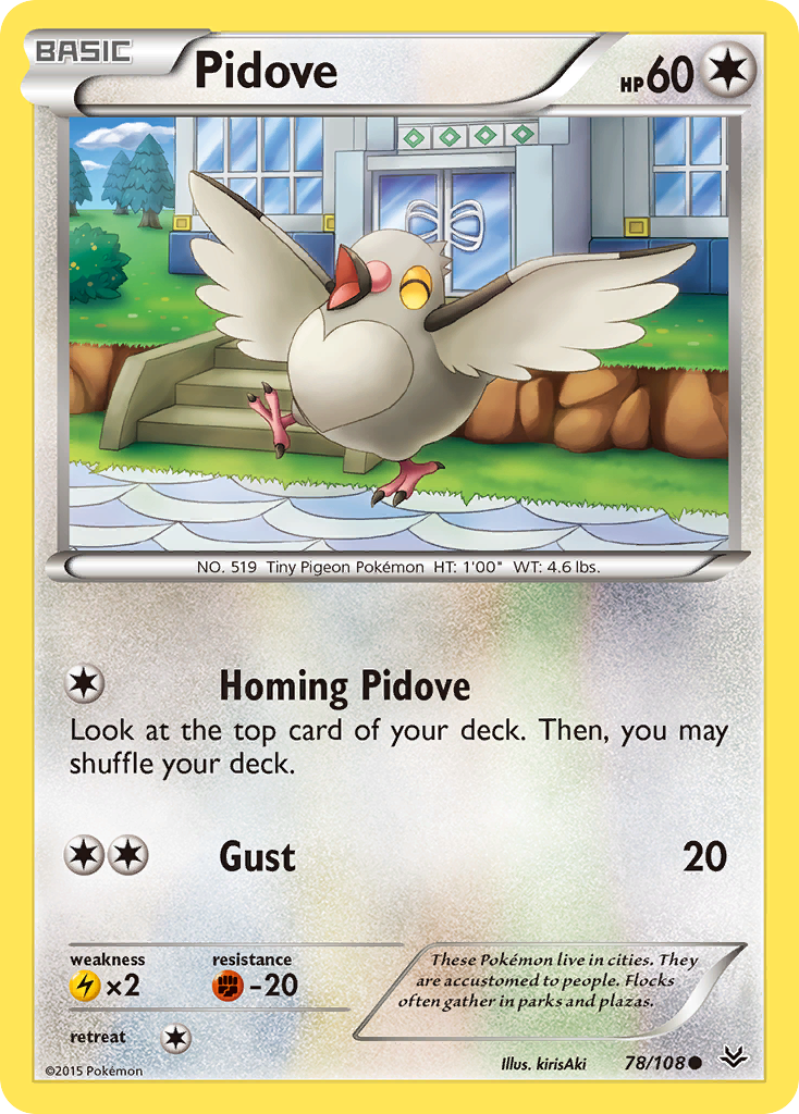 Pidove (78/108) [XY: Roaring Skies] | Tabernacle Games