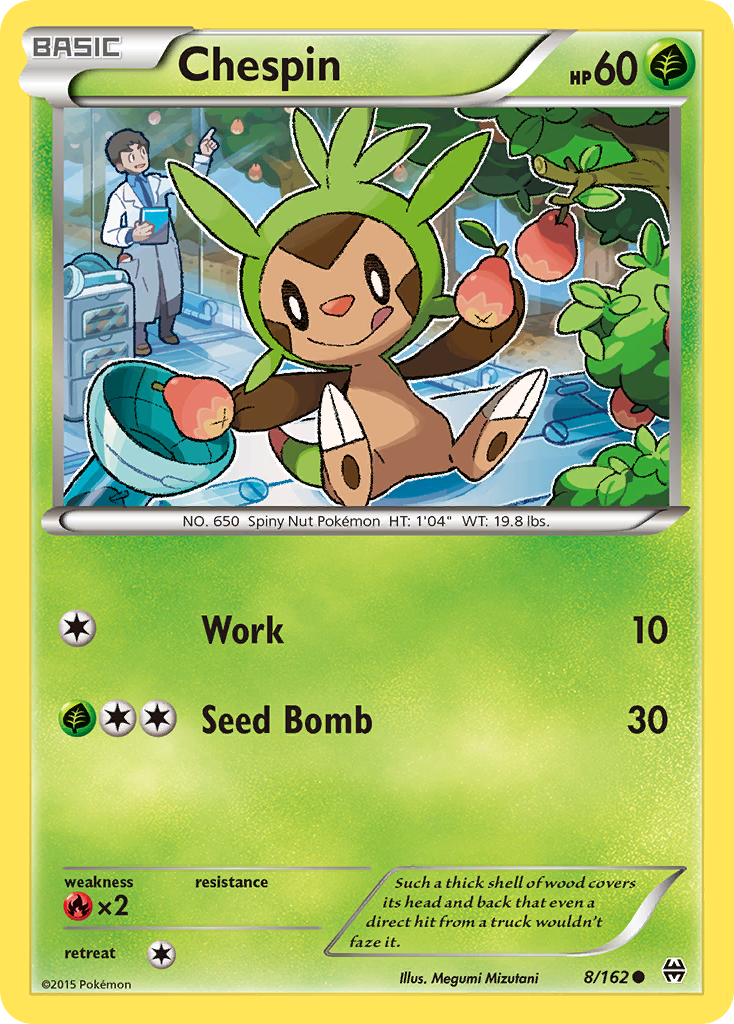 Chespin (8/162) [XY: BREAKthrough] | Tabernacle Games