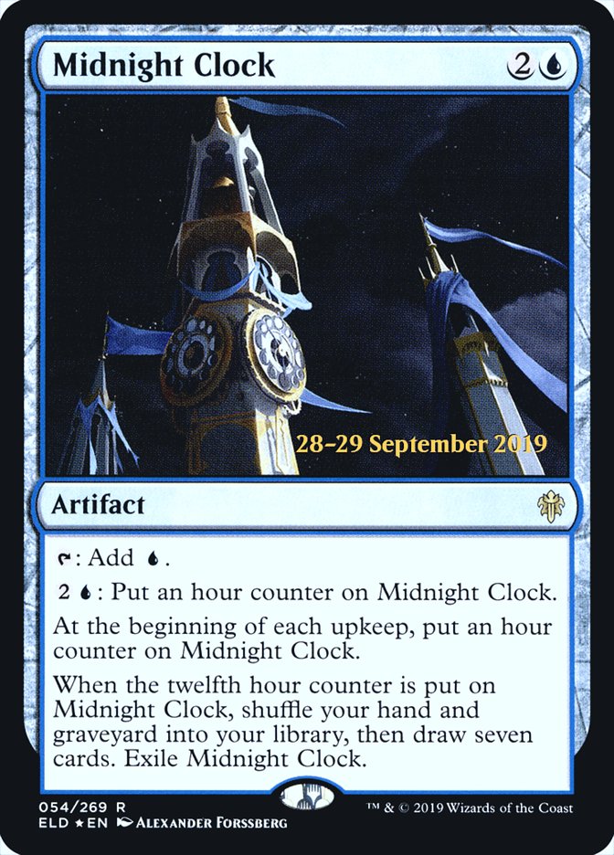 Midnight Clock  [Throne of Eldraine Prerelease Promos] | Tabernacle Games