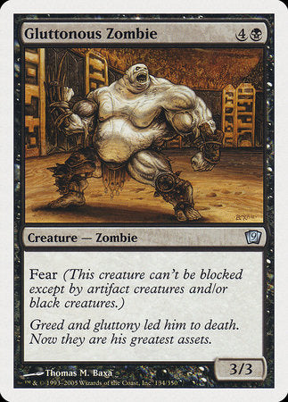 Gluttonous Zombie [Ninth Edition] | Tabernacle Games