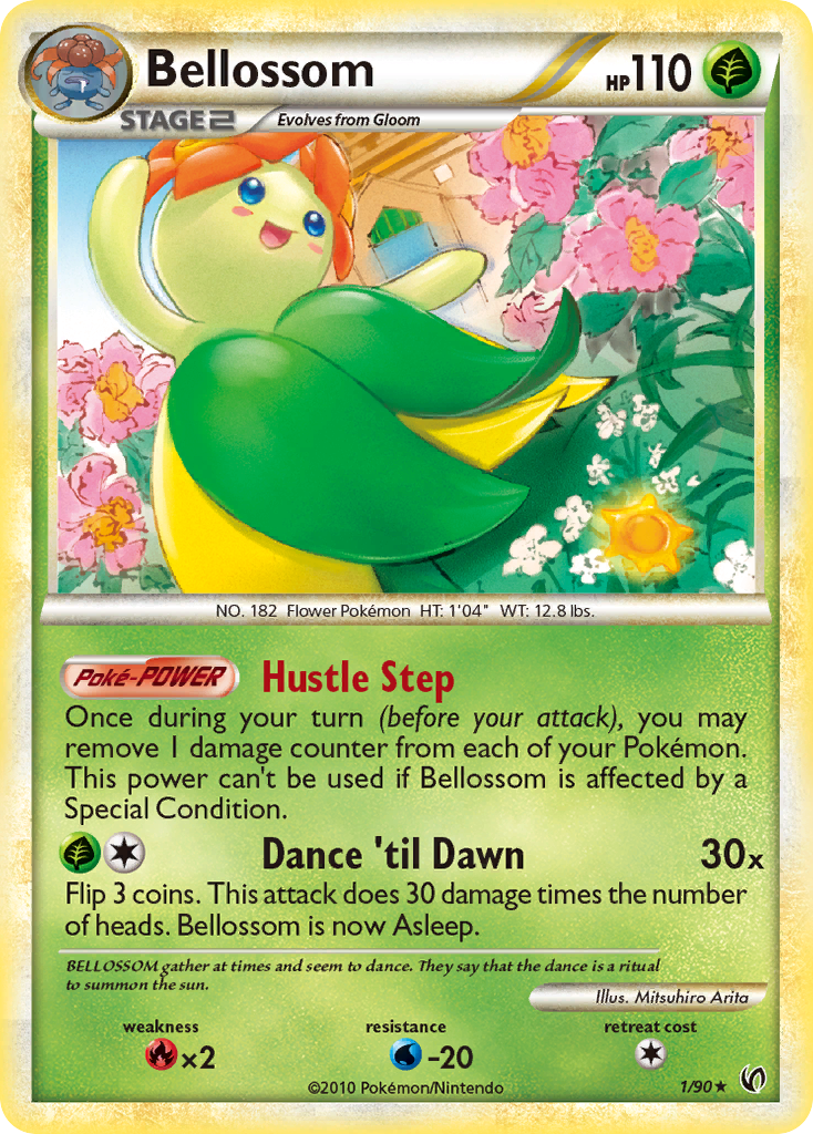 Bellossom (1/90) [HeartGold & SoulSilver: Undaunted] | Tabernacle Games