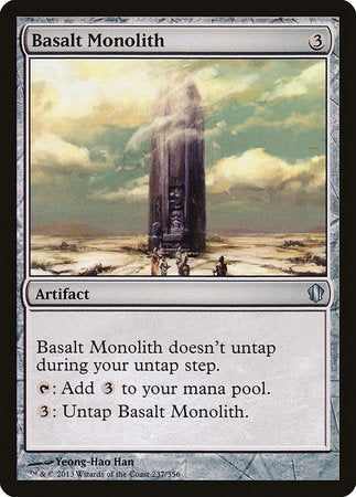 Basalt Monolith [Commander 2013] | Tabernacle Games