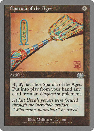 Spatula of the Ages [Unglued] | Tabernacle Games