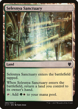 Selesnya Sanctuary [Commander 2017] | Tabernacle Games