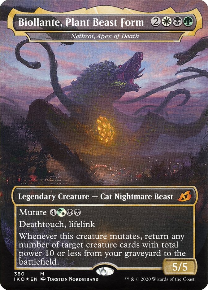 Nethroi, Apex of Death - Biollante, Plant Beast Form (Godzilla Series) [Ikoria: Lair of Behemoths] | Tabernacle Games