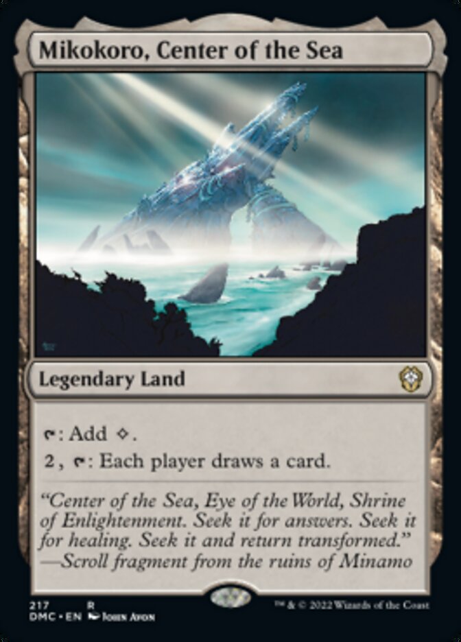 Mikokoro, Center of the Sea [Dominaria United Commander] | Tabernacle Games