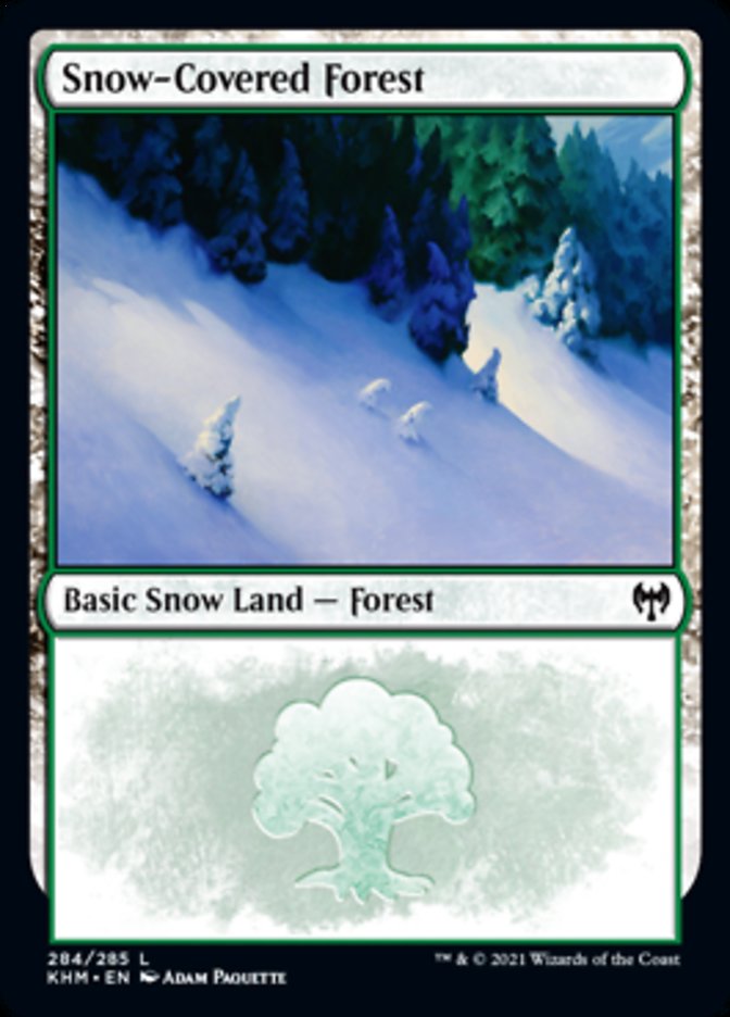 Snow-Covered Forest (284) [Kaldheim] | Tabernacle Games