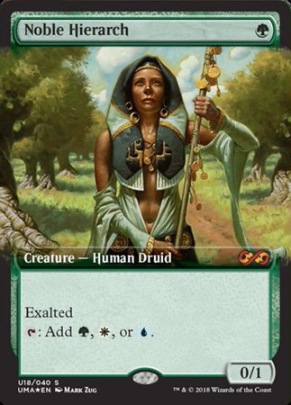 Noble Hierarch [Ultimate Box Topper] | Tabernacle Games