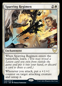 Sparring Regimen [Strixhaven: School of Mages] | Tabernacle Games