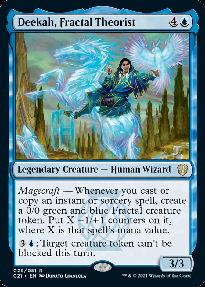 Deekah, Fractal Theorist [Commander 2021] | Tabernacle Games