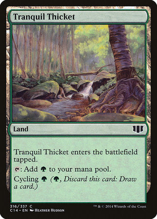 Tranquil Thicket [Commander 2014] | Tabernacle Games