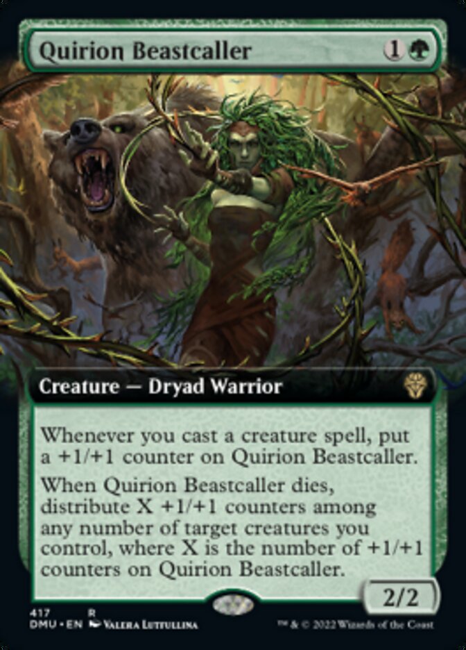 Quirion Beastcaller (Extended Art) [Dominaria United] | Tabernacle Games