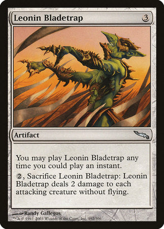 Leonin Bladetrap [Mirrodin] | Tabernacle Games