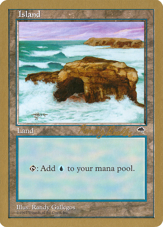 Island (rb336) (Randy Buehler) [World Championship Decks 1998] | Tabernacle Games