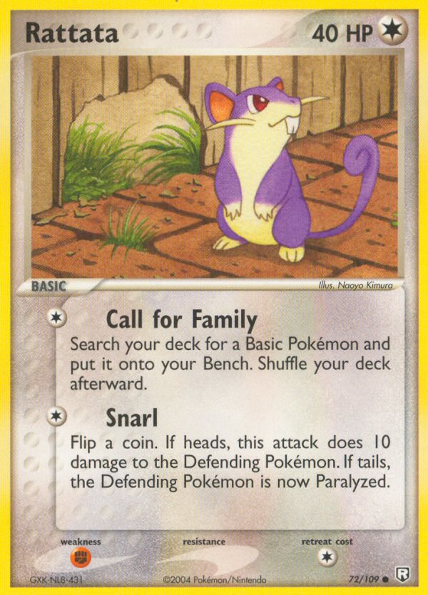 Rattata (72/109) [EX: Team Rocket Returns] | Tabernacle Games