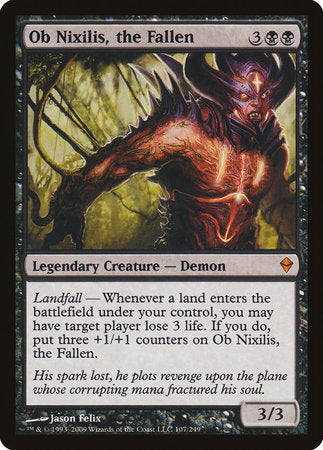 Ob Nixilis, the Fallen [Zendikar] | Tabernacle Games