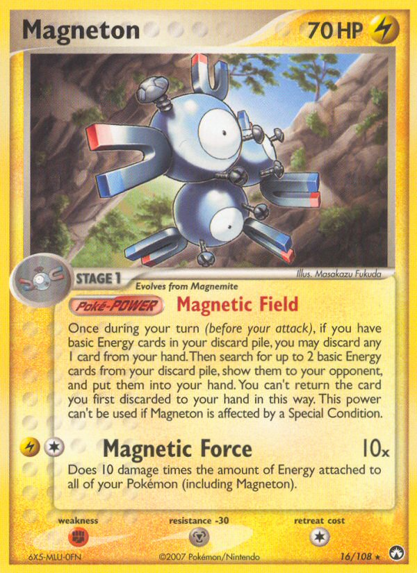 Magneton (16/108) [EX: Power Keepers] | Tabernacle Games