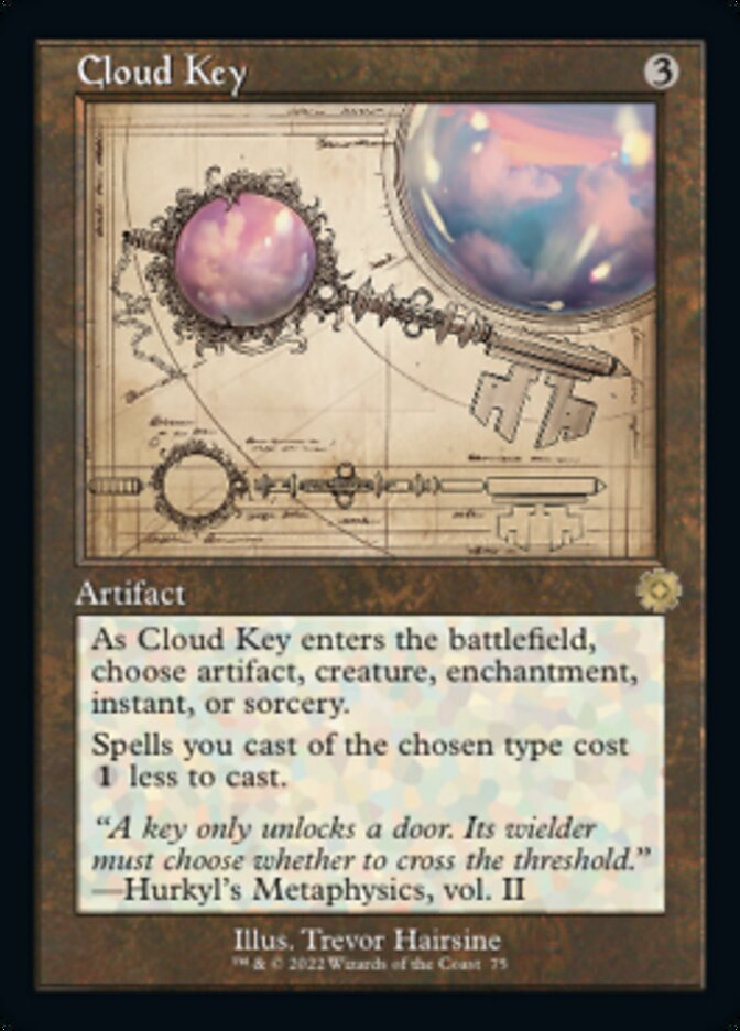 Cloud Key (Retro Schematic) [The Brothers' War Retro Artifacts] | Tabernacle Games