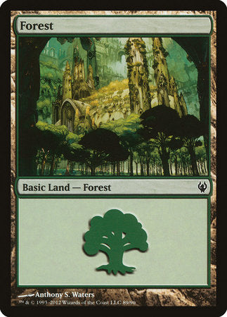 Forest (89) [Duel Decks: Izzet vs. Golgari] | Tabernacle Games