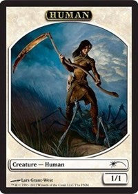 Human // Wolf Token [FNM Promos] | Tabernacle Games