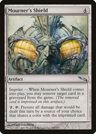 Mourner's Shield [Mirrodin] | Tabernacle Games