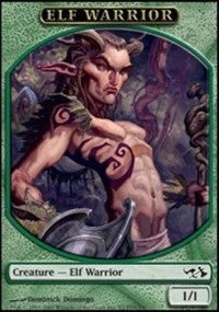 Elf Warrior Token [Duel Decks: Elves vs. Goblins] | Tabernacle Games