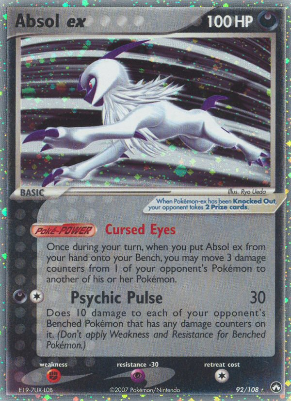 Absol ex (92/108) [EX: Power Keepers] | Tabernacle Games