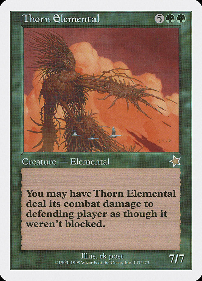 Thorn Elemental [Starter 1999] | Tabernacle Games