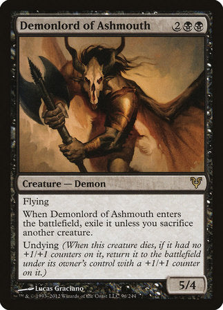 Demonlord of Ashmouth [Avacyn Restored] | Tabernacle Games