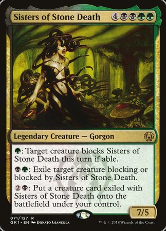 Sisters of Stone Death [GRN Guild Kit] | Tabernacle Games