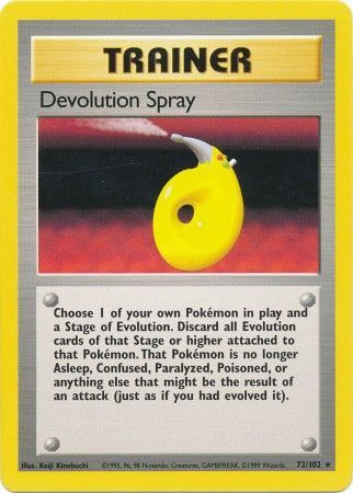 Devolution Spray (72/102) [Base Set Unlimited] | Tabernacle Games