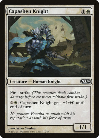 Capashen Knight [Magic 2014] | Tabernacle Games