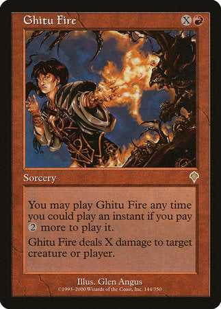 Ghitu Fire [Invasion] | Tabernacle Games