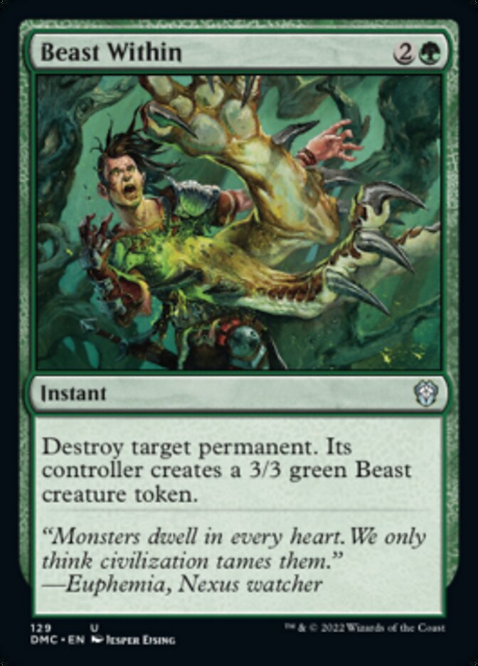 Beast Within [Dominaria United Commander] | Tabernacle Games