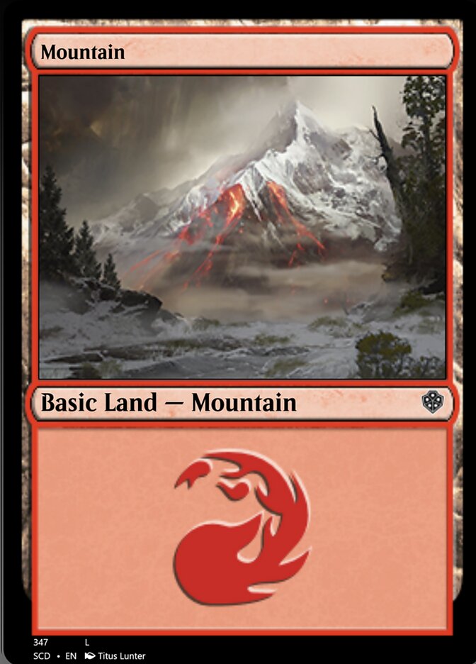 Mountain (347) [Starter Commander Decks] | Tabernacle Games