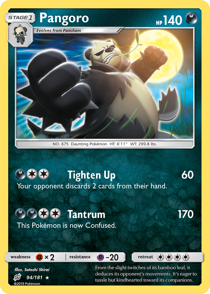 Pangoro (94/181) [Sun & Moon: Team Up] | Tabernacle Games