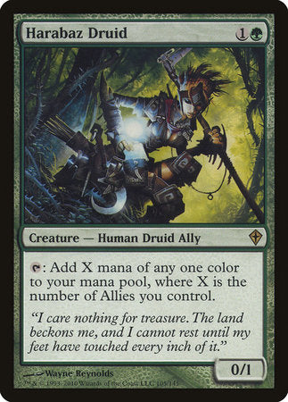 Harabaz Druid [Worldwake] | Tabernacle Games