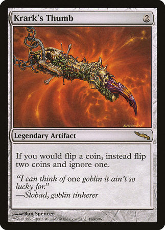 Krark's Thumb [Mirrodin] | Tabernacle Games